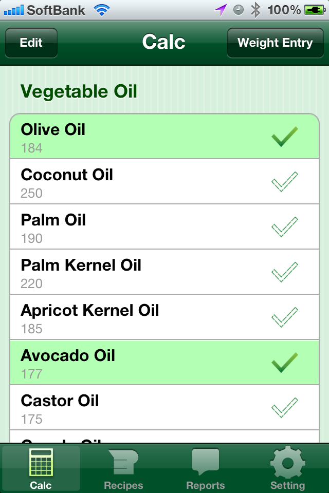 Handmade Soap Calculator