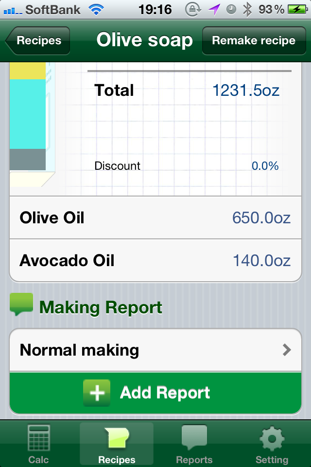 Handmade Soap Calculator